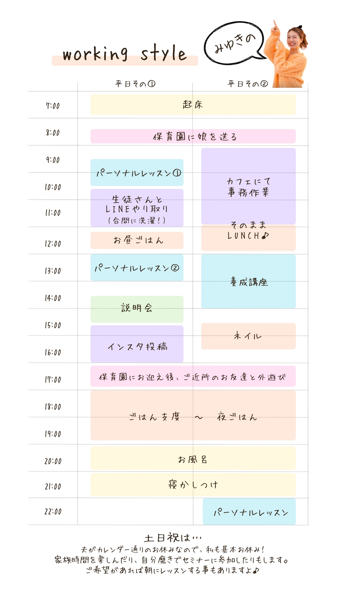 みゆきの１日