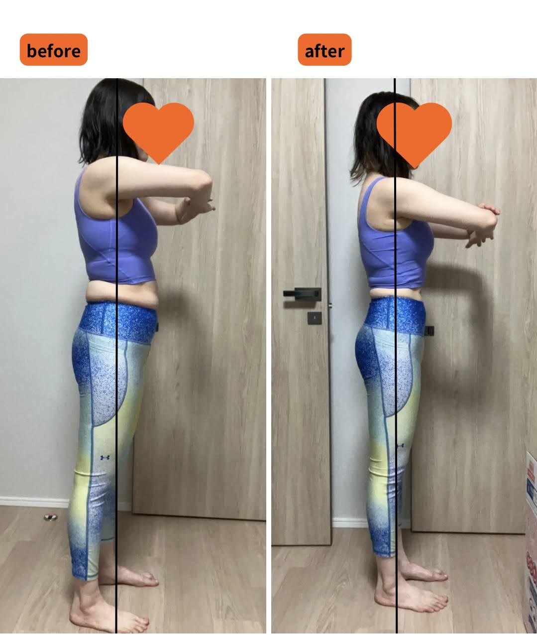 ダイエットヨガみゆきのビフォーアフター